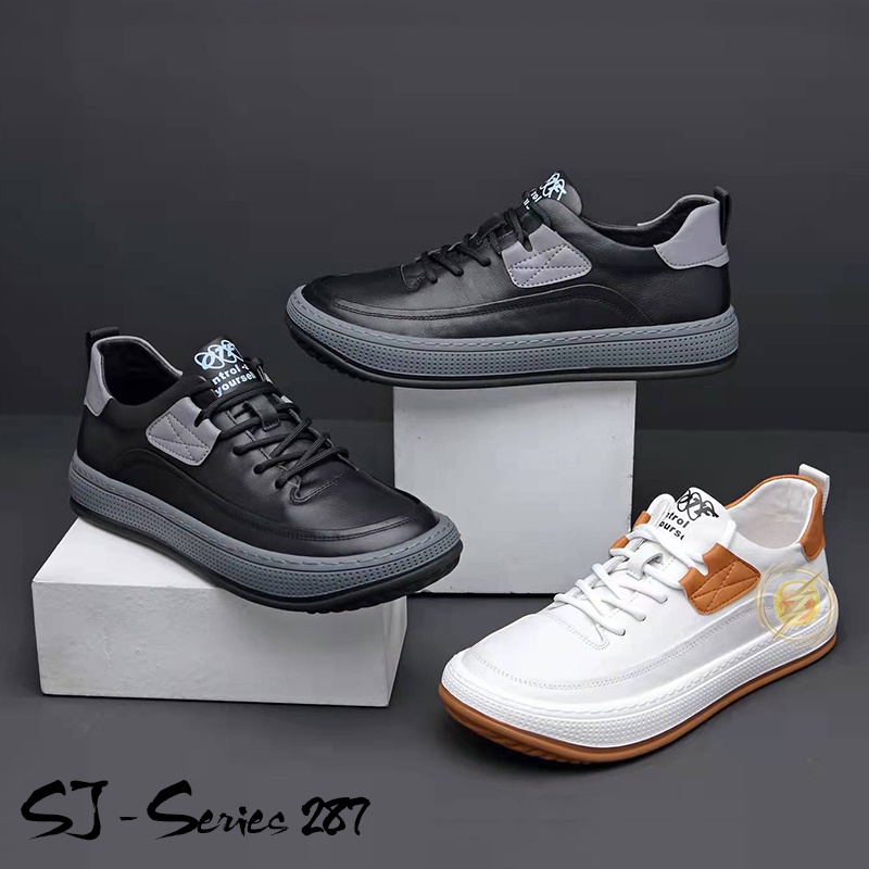 [JWALK] Sepatu Sneakers Fashion Pria Tali Kualitas Import Premium -287