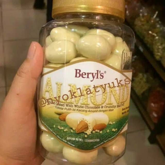 

Beryl's White Chocolate and Crunchy malt berat 380gr