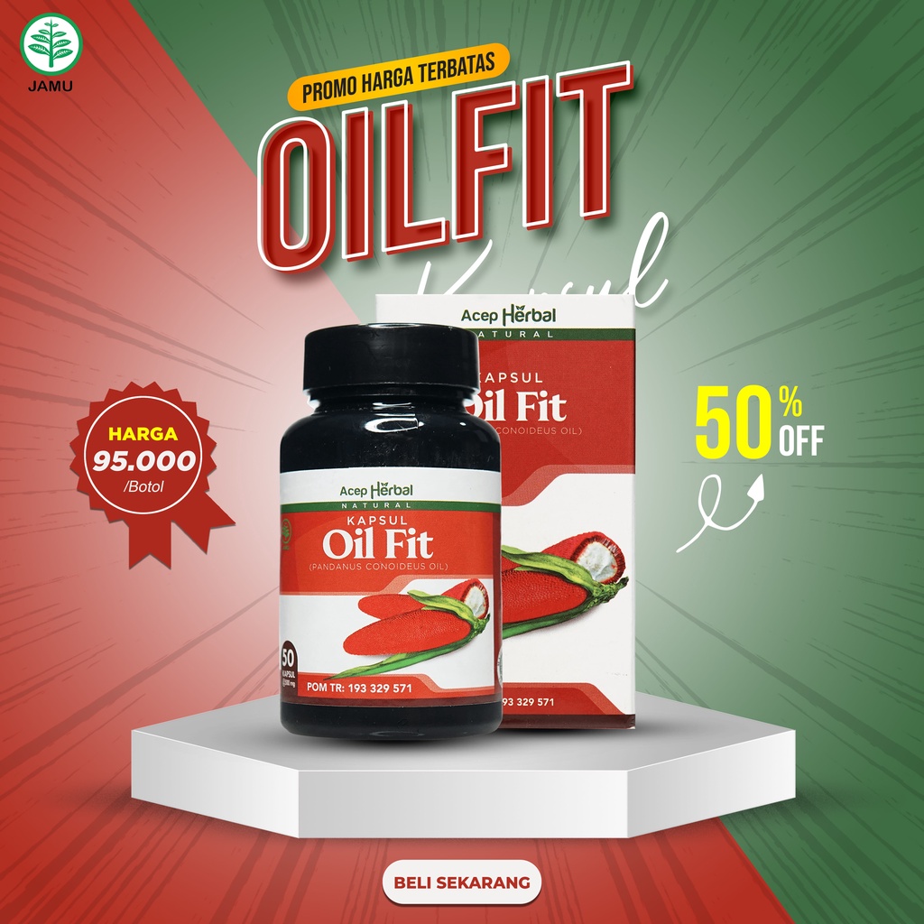 Kapsul Oil Fit Buah Merah Papua - Oil Fit Papua Buah Merah Kapsul - Buah Merah Papua Kapsul Oil Fit 