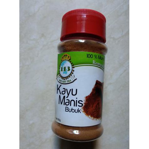 

BERKUALITAS! Kayumanis Bubuk 60gr Djelita 113