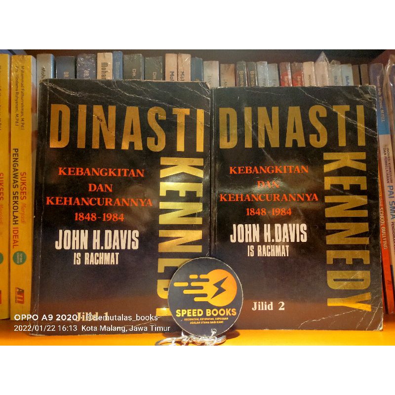 Paket 2 Buku Dinasti Kennedy; Kebangkitan dan Kehancurannya 1848-1984