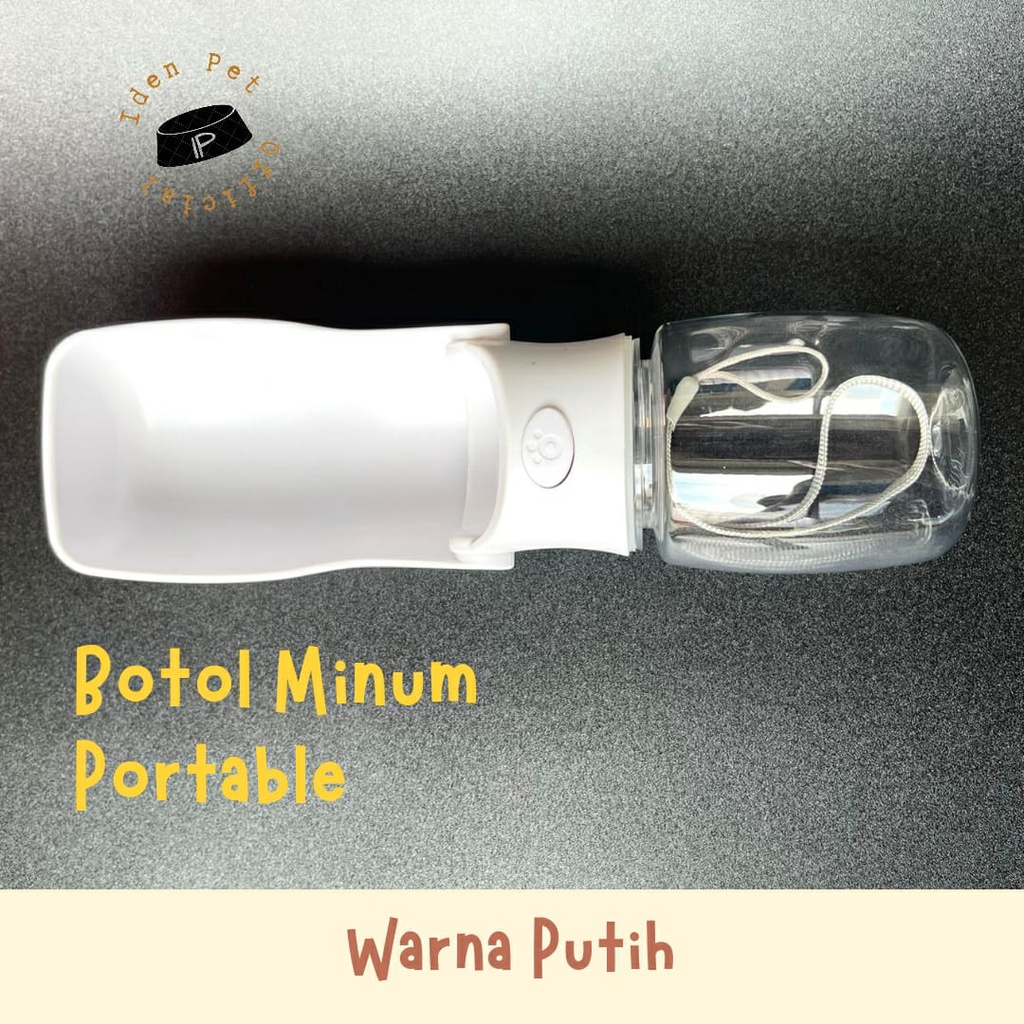 Botol Minum Lipat Portable Anjing Kucing Foldable Dog Travel Water Bottle 350ml