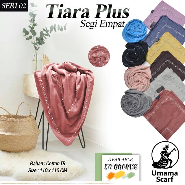 TIARA PLIS SEGI EMPAT. UMAMA SCARF