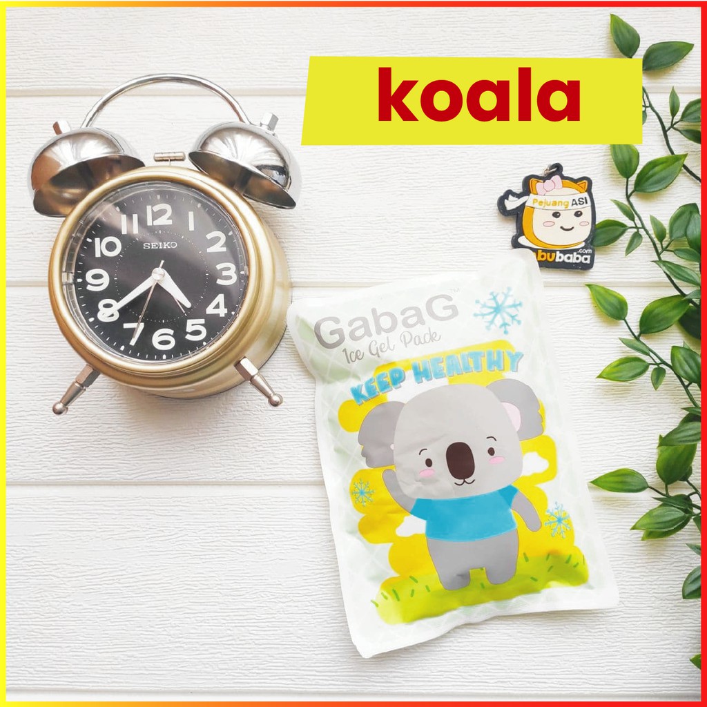 Gabag Ice Gel Motif Lucu Koala Mom Earth Bear