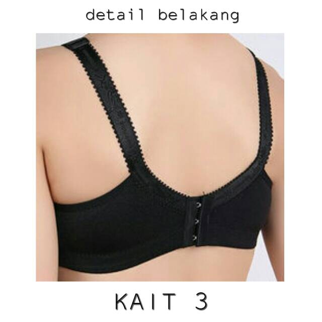 Bh LACE BRA Wanita IMPORT TANPA KAWAT Busa Sedang