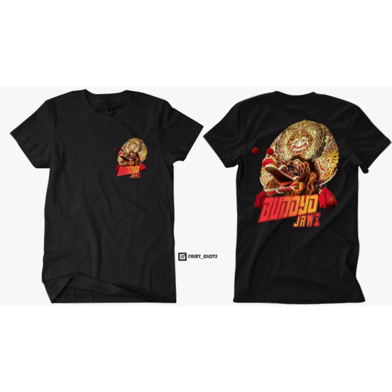 kaos Budoyo Jawi/kaos jaranan/kaos barong