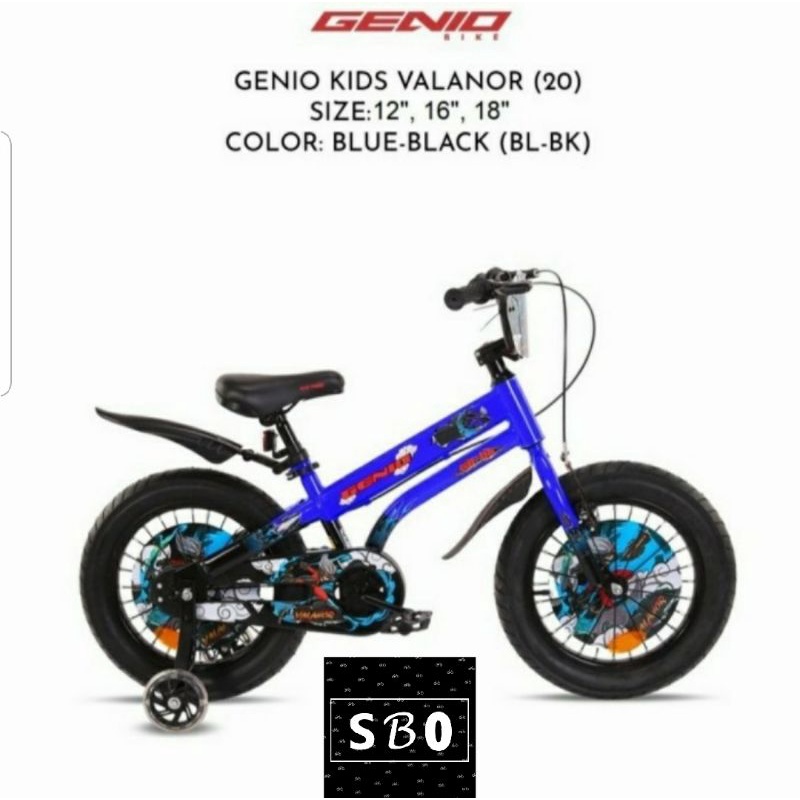 Sepeda anak BMX 16 Inch Genio Valanor