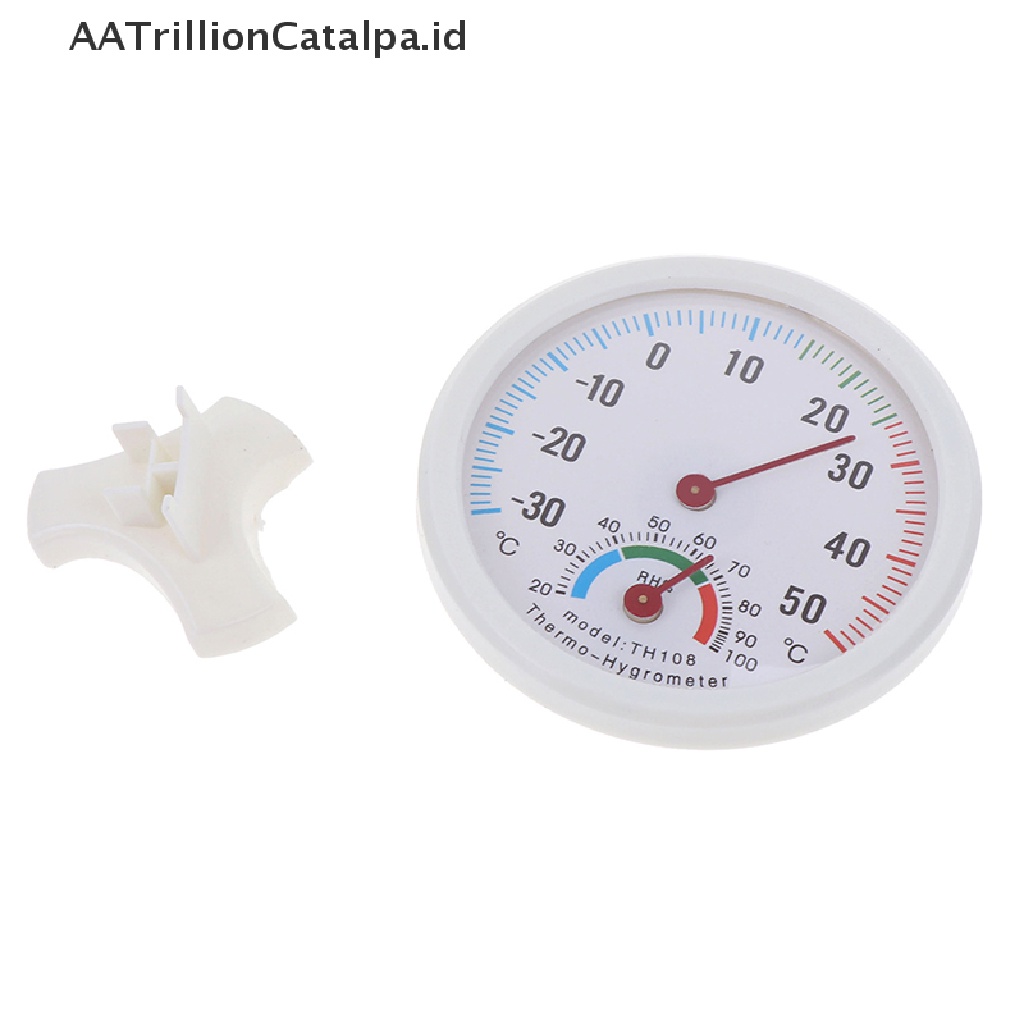 Aatrillioncatalpa Termometerhygrometer Mini Pengukur Suhukelembaban Udara Indooroutdoor
