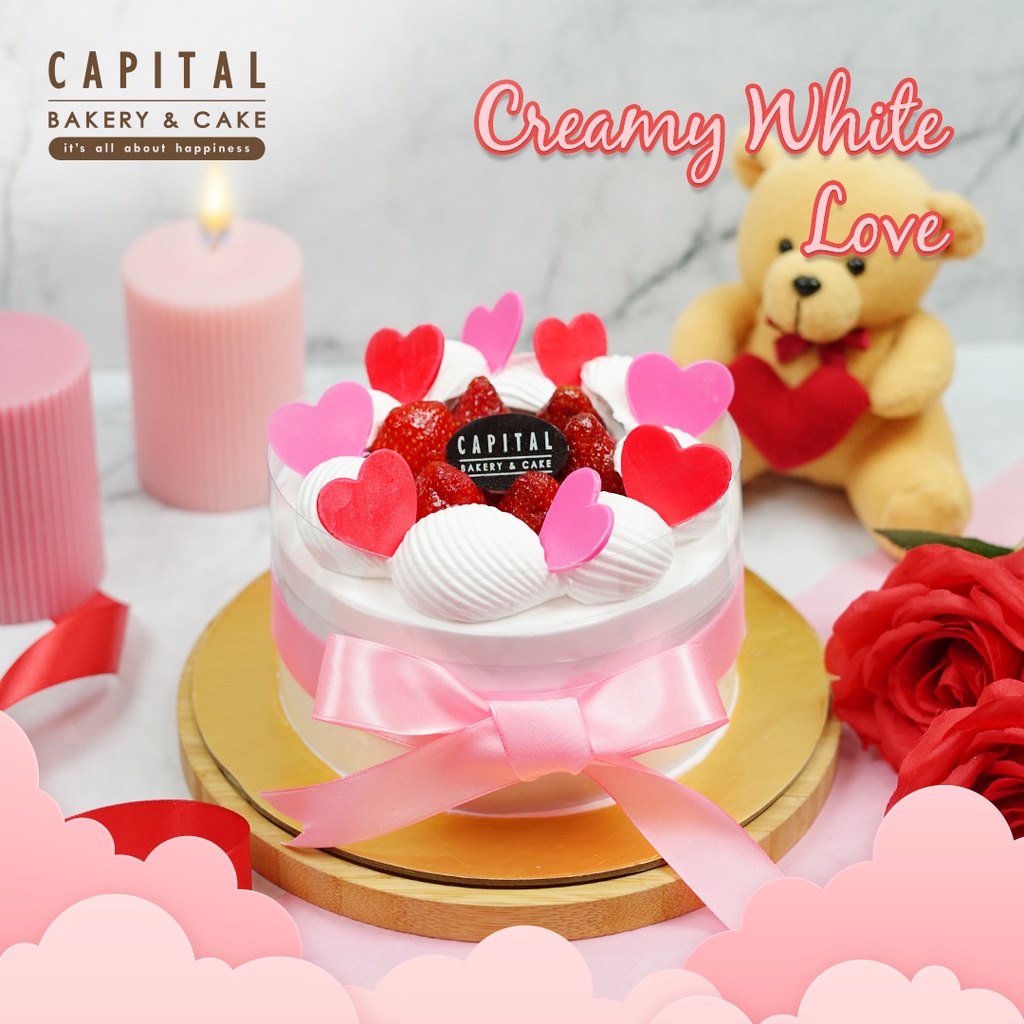 

Valentine's Cake/Kue Valentine/Cake Coklat Valentine Diameter 15cm