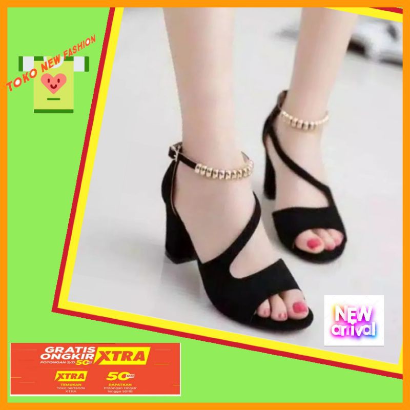 sepatu wanita hak  sandal wanita terbaru sepatu hak wanita sepatu hak tali
