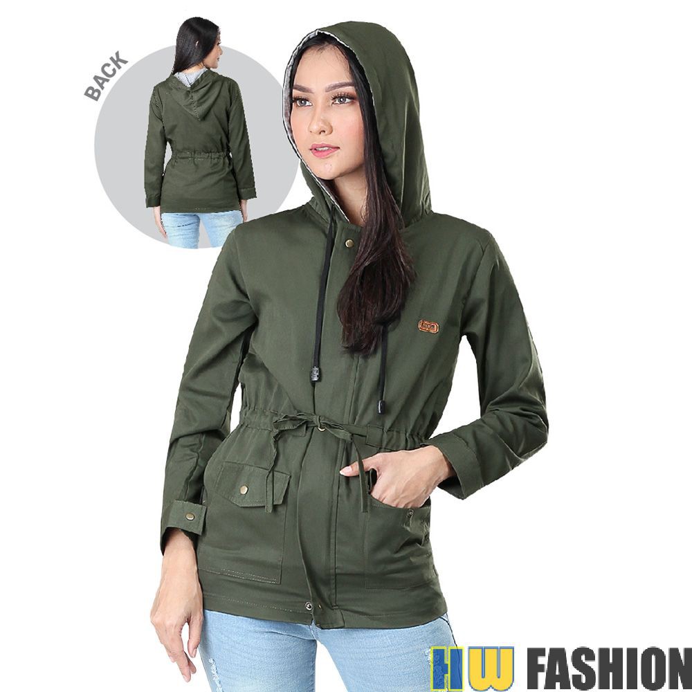 Kuzatura - KZR 253 Jaket Wanita Hijau murah original cibaduyut keren