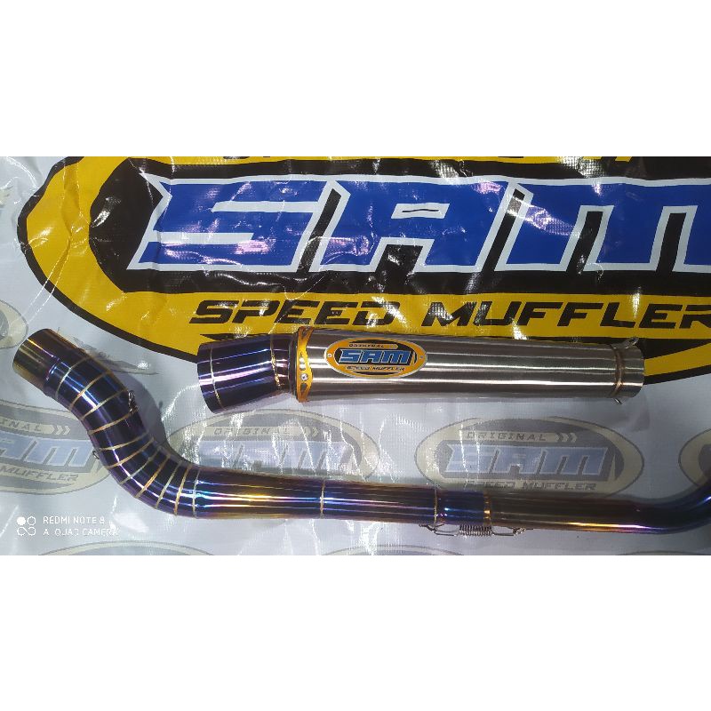 knalpot vixion kobra leher bluemon,satria fu,mx old,mx king