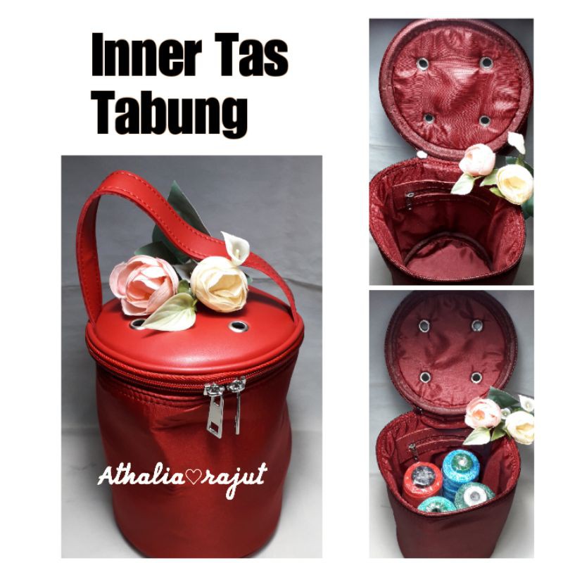 Inner Tas Bulat Tabung (free gantungan tas MK)