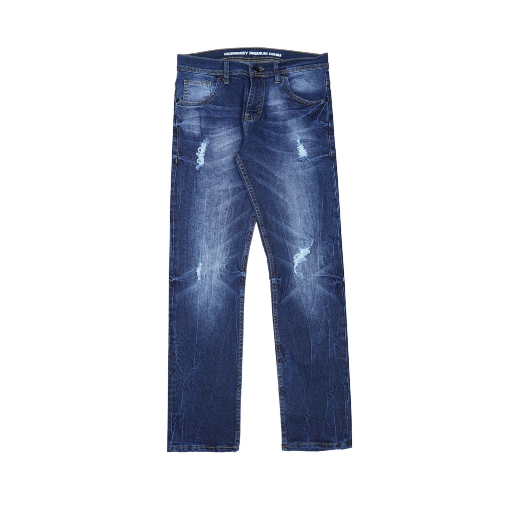 Morrissey - Long Denim Destroy Hades Blue