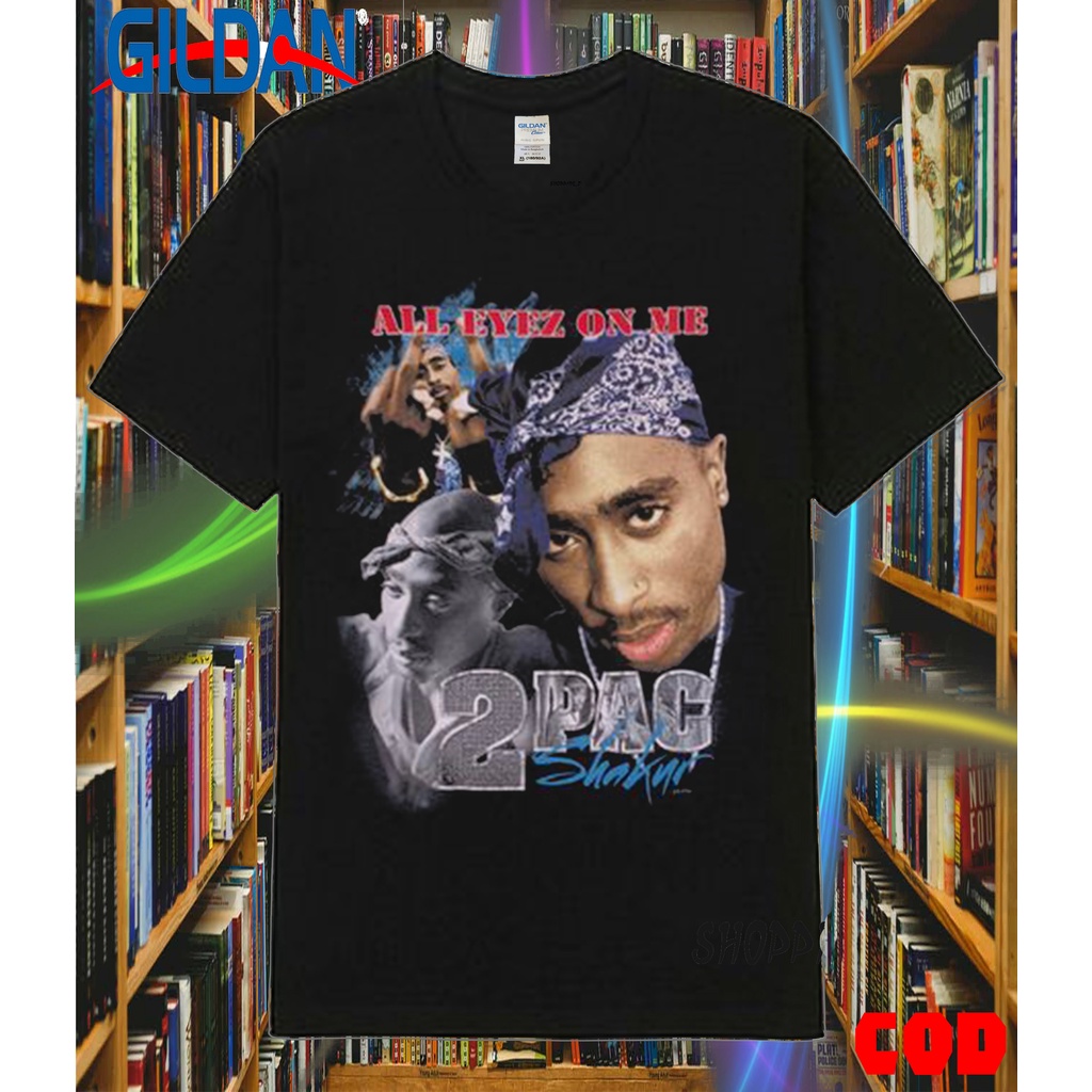 TRAVIS SCOTT 2 PAC T-SHIRT VINTAGE TEE