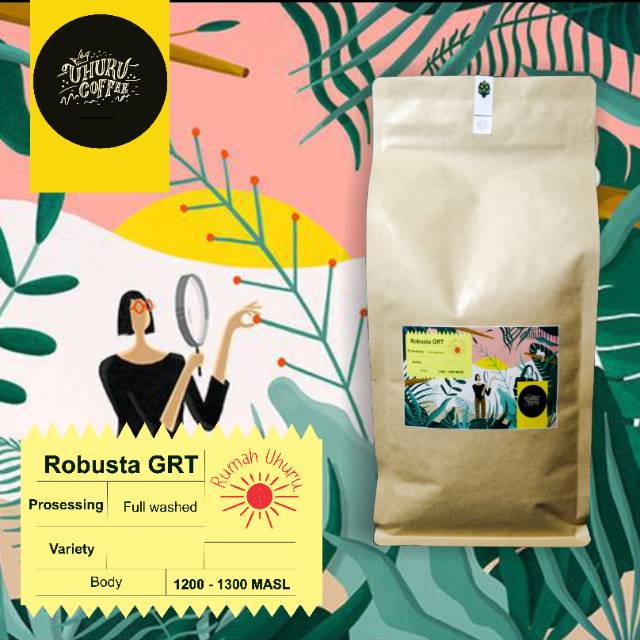 

Robusta Roast Bean 1000 gr (1kg)