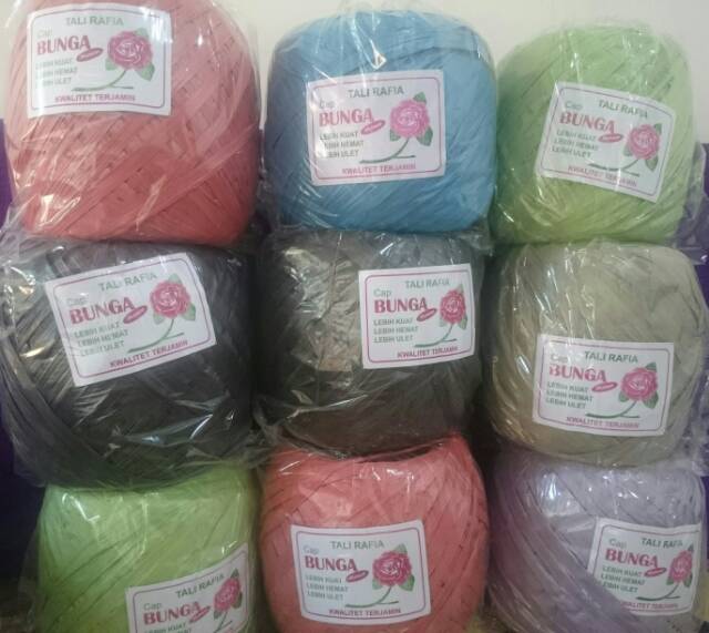 Tali Rafia Warna 1 Kiloan