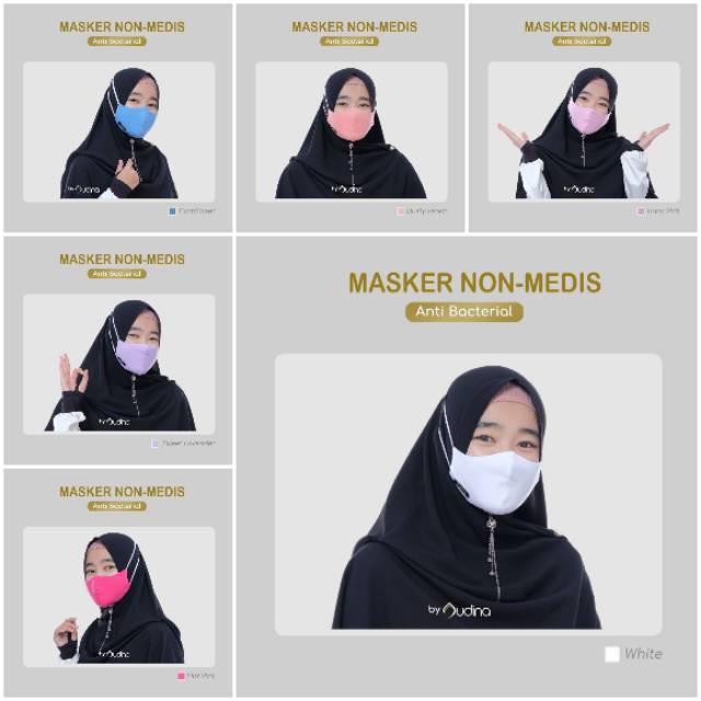 MASKER NONMEDIS AUDINA ANTI BAKTERIAL