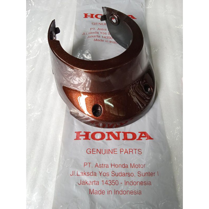 Cover B speedometer batok bawah scoopy fi esp K16 thn 2013-2016 coklat non ori