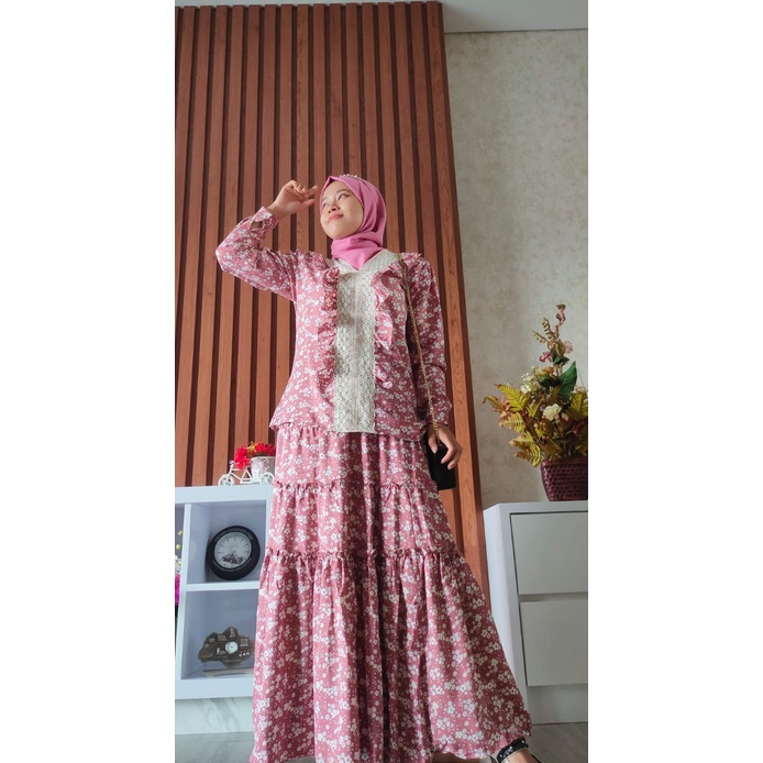 ZANETA-AMELIA SET/STELAN ATASAN DAN ROK/SET ROK 109