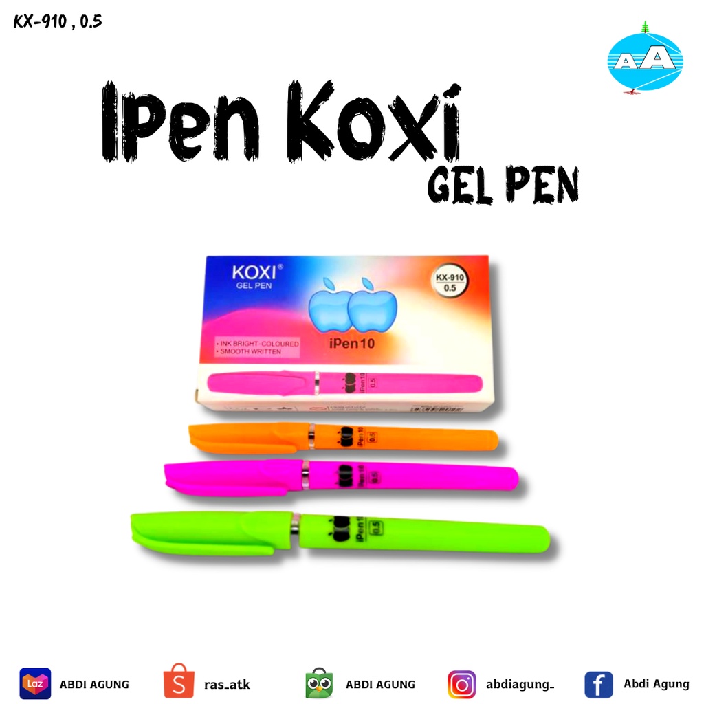 

Pulpen Ipen Koxi KX-910/pack isi 12