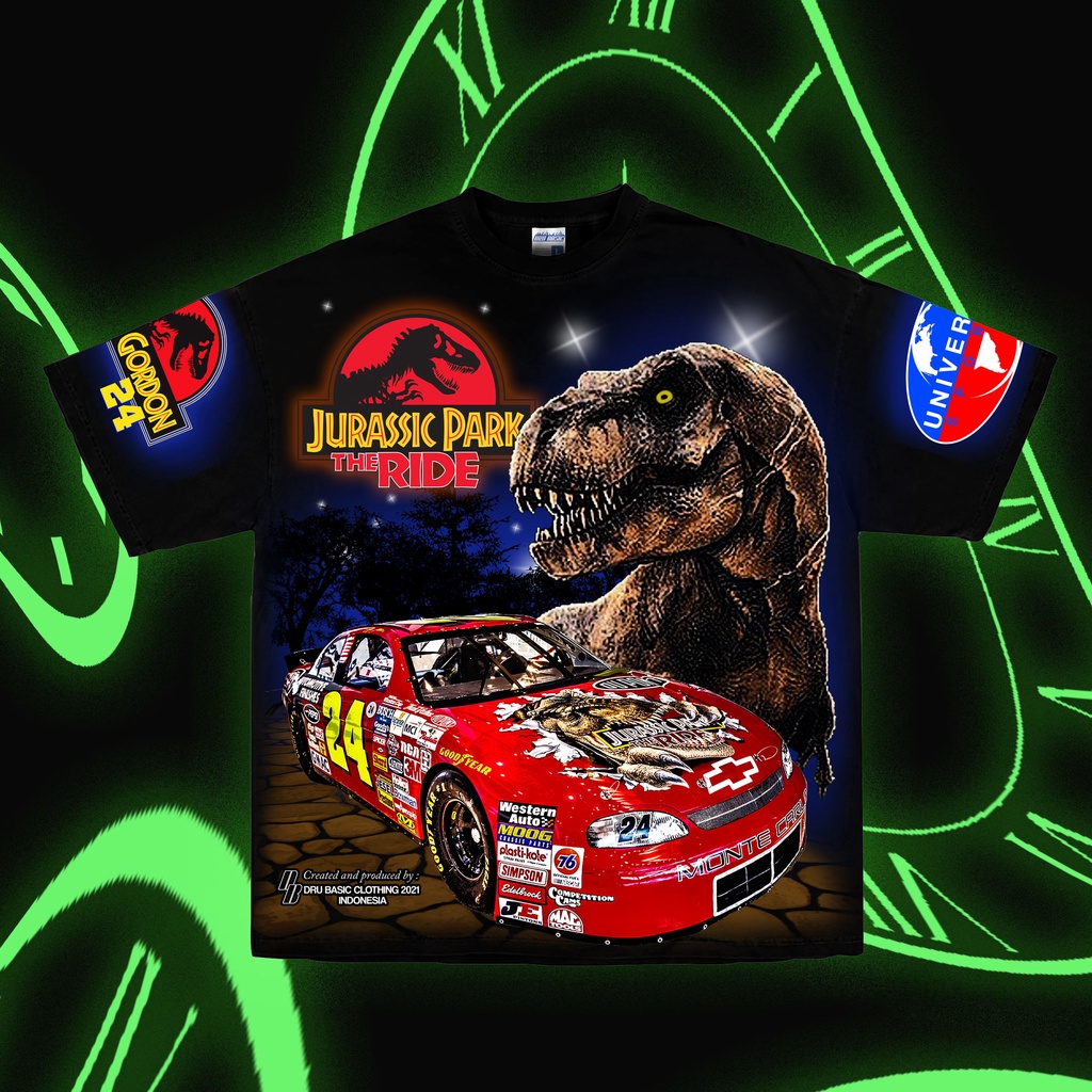 NASCAR Jeff Gordon Jurasic The Ride AOP Bootleg