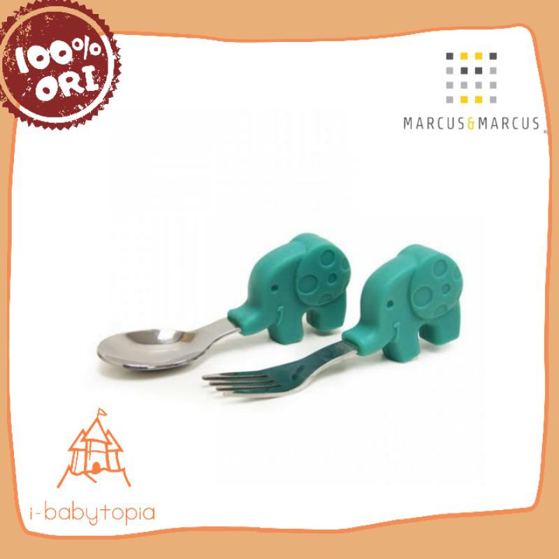 Marcus n marcus Palm Grasp Spoon &amp; Fork Set