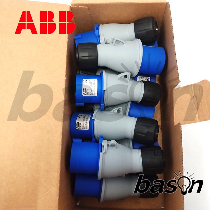 ABB Plugs 216P6 - 16A 200-250V IP44 2P+E | Blue