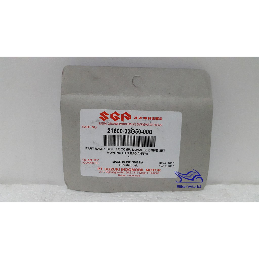 Roller Skywave Spin Suzuki Genuine Parts S L222 S L Motor