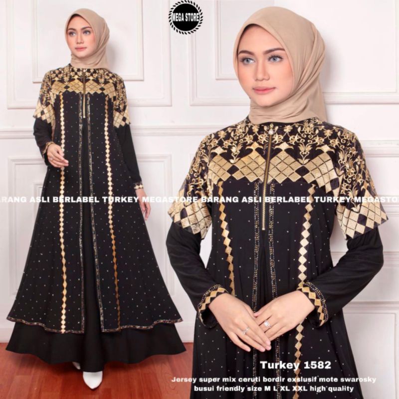ABAYA TURKEY MEWAH//ANDIN//LUTAFO COLLECTION