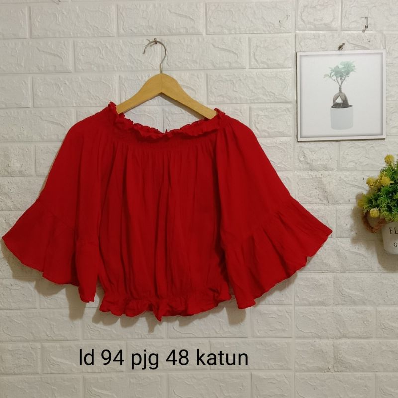 thrift atasan blouse wanita 03-B5.37
