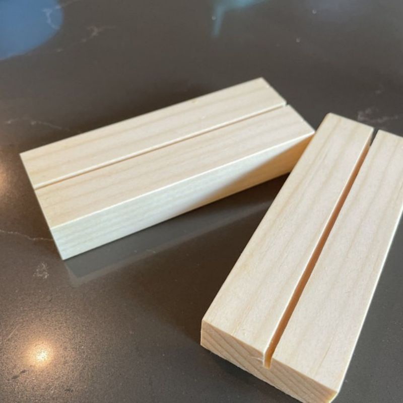 stand akrilik kayu stand kayu stand holder stand kayu jati Stand akrilik Dudukan akrilik | Price Tag