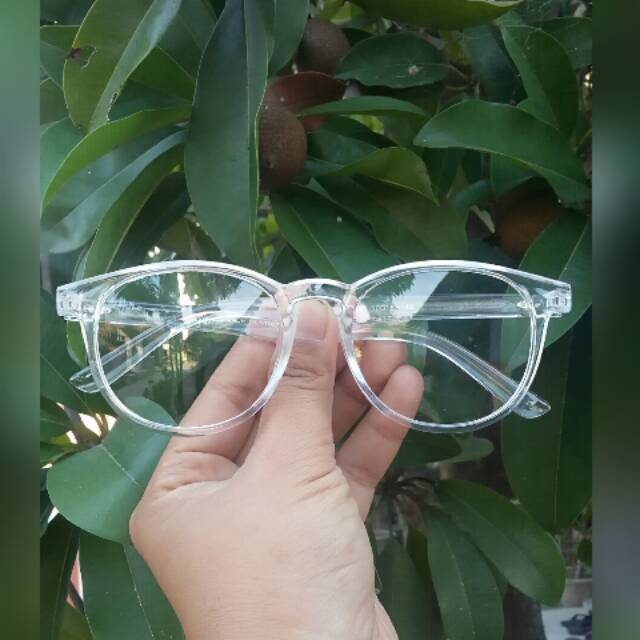 FRAME KACAMATA TRANSPARANT / KACAMATA BENING RB SPACE / KACAMATA BULAT RB KT120
