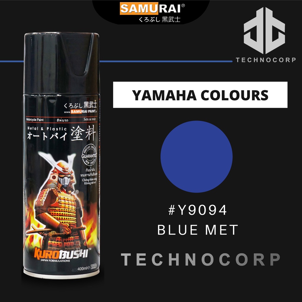 

Cat Semprot SAMURAI PAINT Y9094 BLUE MET / YAMAHA BIRU METALLIC