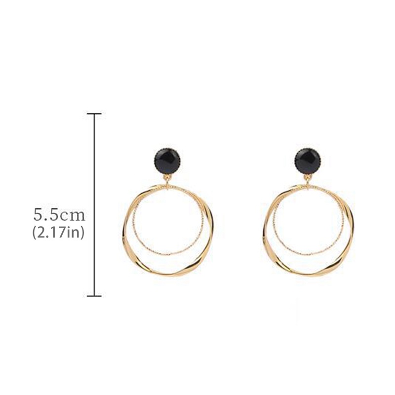 Anting Gantung Panjang Tusuk Gaya Vintage Korea Aksen Mutiara Imitasi Untuk Perhiasan Wanita