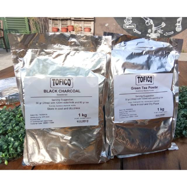 

TOFICO POWDER GREENTEA AND BLACK CHARCOAL