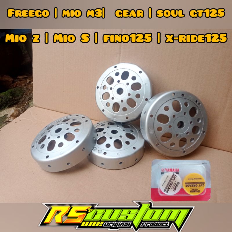 MANGKOK CVT YAMAHA MIO M3 FREEGO GEAR + GREASE CVT ORIGINAL CUSTOM
