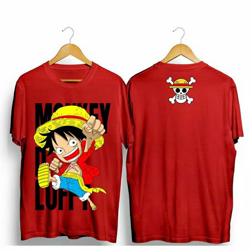 KAOS TSHIRT ANIME LUFFY
