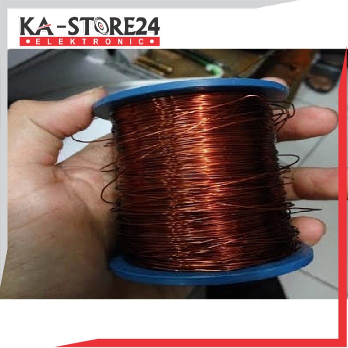 Kawat Email Tembaga 0.4 0.5 Meteran - Harga Per Meter -Pilih Ukurannya