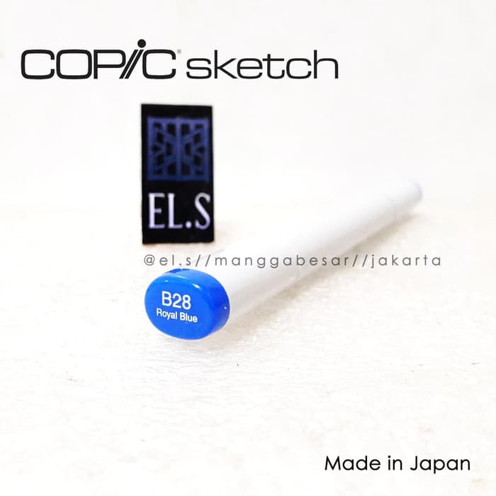 

COPIC SKETCH MARKER B28 ROYAL BLUE ( CSM ) COLOR COLOUR