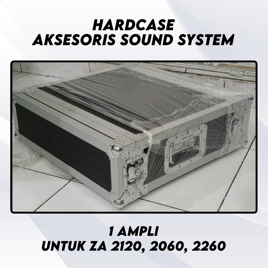 Hardcase Aksesoris Sound System Ampli TOA 1 Unit Untuk ZA 2120 2060 2240 Hard Case Box Rak Kabinet With Accesoris