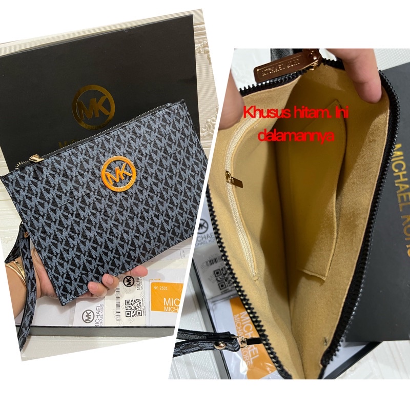 HANDBAG MKK PREMIUM PLAT BULAT ADA TALI TANGAN PLUS BARCODE DAN NO SERI FREE BOX+PAPERBAG