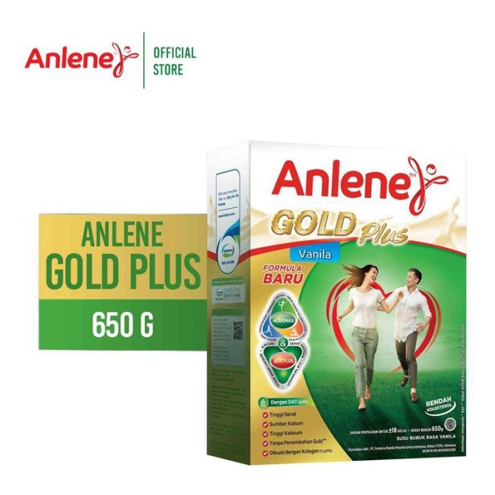 

Anlene Gold Plus Hi-Calcium Vanila 650G