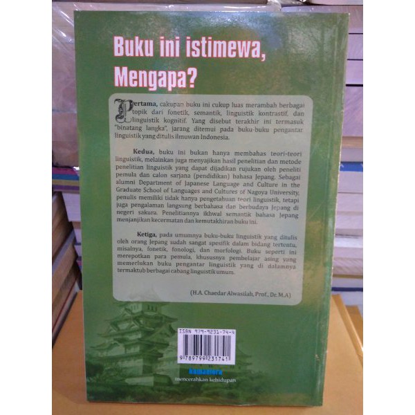 DASAR - DASAR LINGUISTIK BAHASA JEPANG
