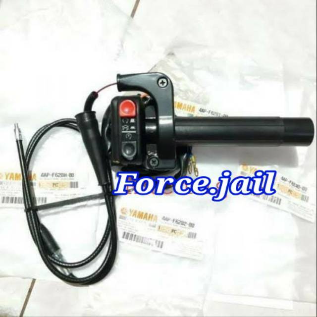 Gas spontan yz ori set holder tombol stater