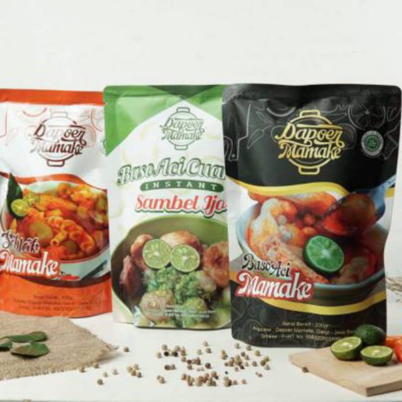 

BASO ACI / BASO ACI SAMBAL IJO / DAPOER MAMAKE