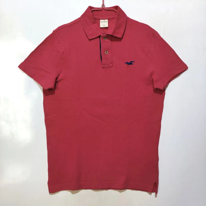 kaos polo hollister second original