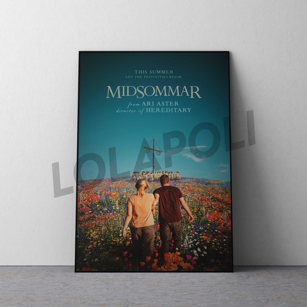 Hiasan Dinding Poster Kayu - Midsommar