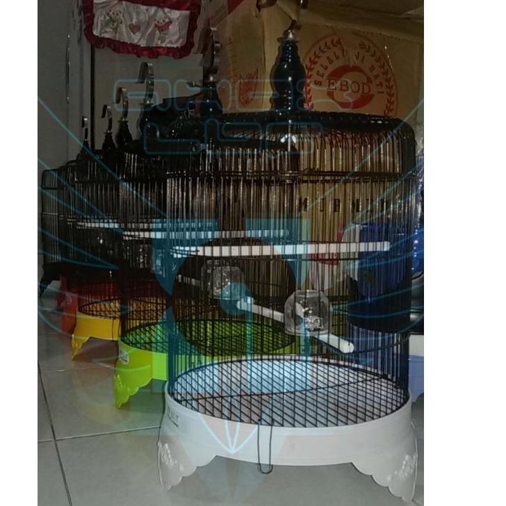 sangkar lovebird kenari perkutut kubah datar pendek merk my best