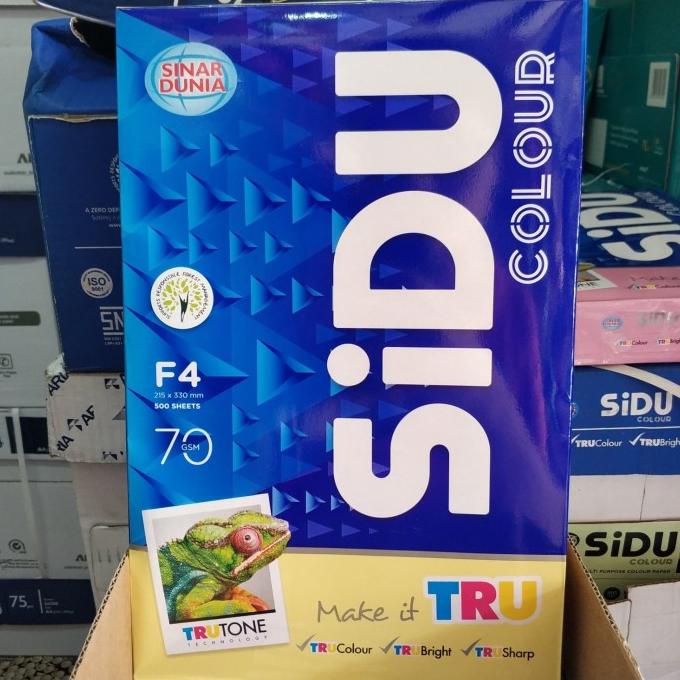 

GRATIS ONGKIR!! Kertas F4 70 Gram SIDU Warna KERTAS FOLIO